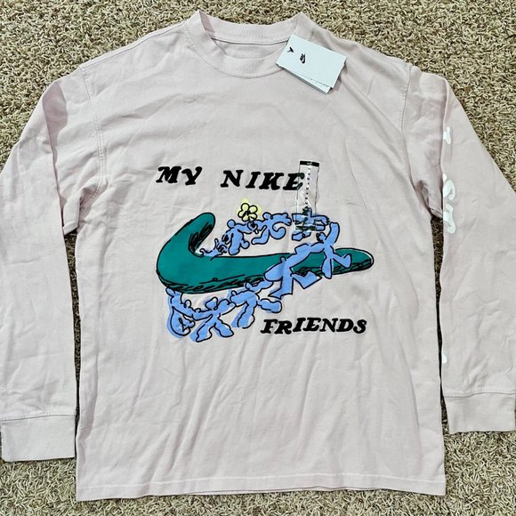 Nike Other - Nike Men’s Sportswear Max 90 Long Sleeve T-Shirt Pink DZ3080-699, Size Medium